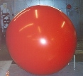 6 ft. helium advertising balloon