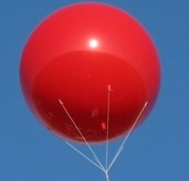 8 feet in diameter helium balloon for advertising